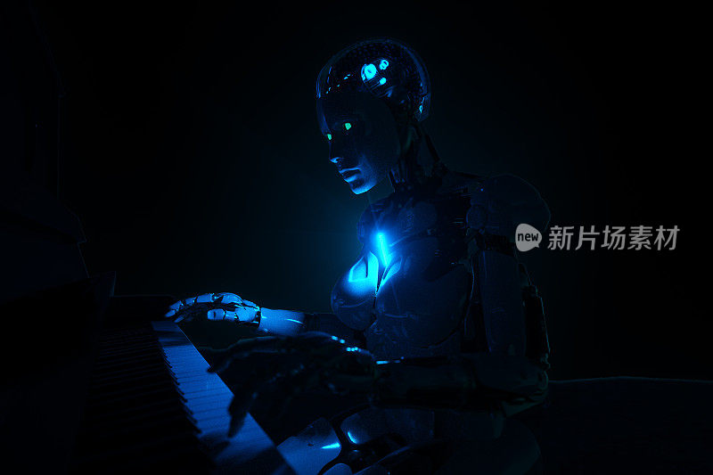 AI play piano